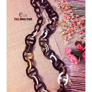 Joyería de cuerno collar de cadena hecho a mano en Vietnam imagen 4