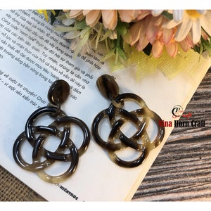 Horn earrings