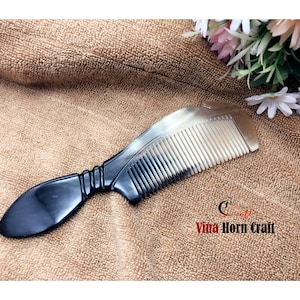 Horn Combs, Natural Horn Combs, Hair comb, Hair comb, Gift comb, pocket horn comb