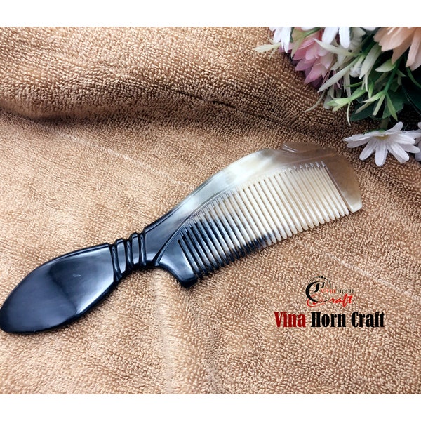 Horn Combs, Natural Horn Combs, Hair comb, Hair comb, Gift comb, pocket horn comb