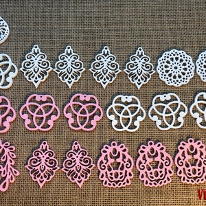 combine 20 pairs of accessories to make earrings lacquer colorsSample options are available image 6