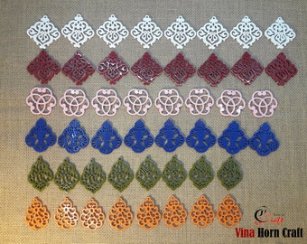 combine 40 pairs of accessories to make earrings - lacquer colors(Sample options are available)