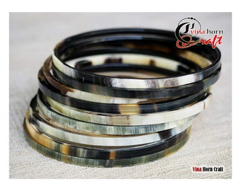 Horn bracelet - Buffalo horn bracelet - Horn bangle bracelet