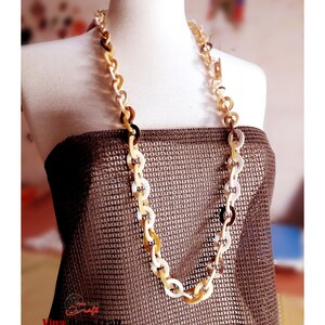Natural Buffalo Horn Necklaces chain necklace handmade in Vietnam image 6