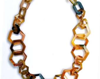 Vietnam Jewelry, Büffelhorn Halskette, Hornkette - VNH007