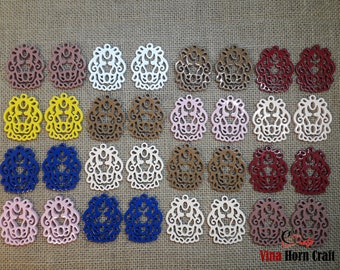 combine 30 pairs of accessories to make earrings - lacquer colors(Sample options are available)