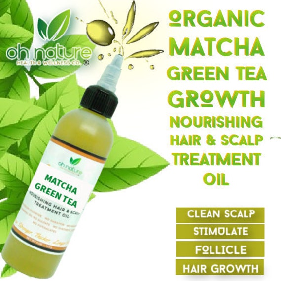Organic MATCHA GREEN TEA Hair Growth Nourishing Hair & Scalp - Etsy Organic MATCHA GREEN TEA Hair Growth Nourishing Hair & Scalp - Etsy