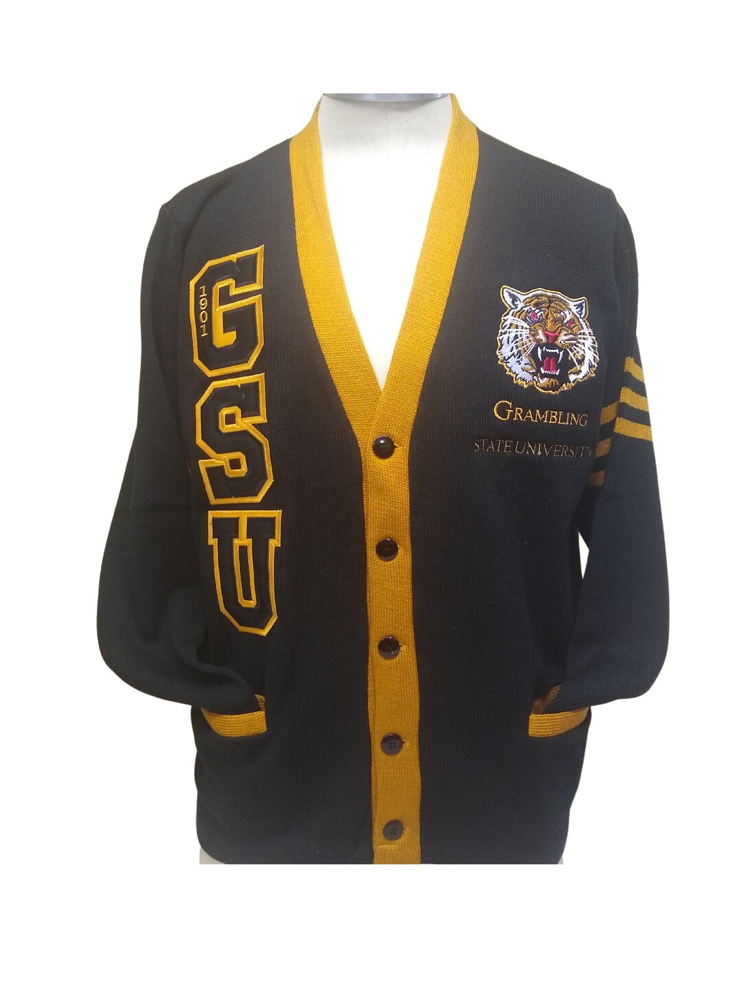 Grambling State University HBCU Cardigan School Cardigan Varsity