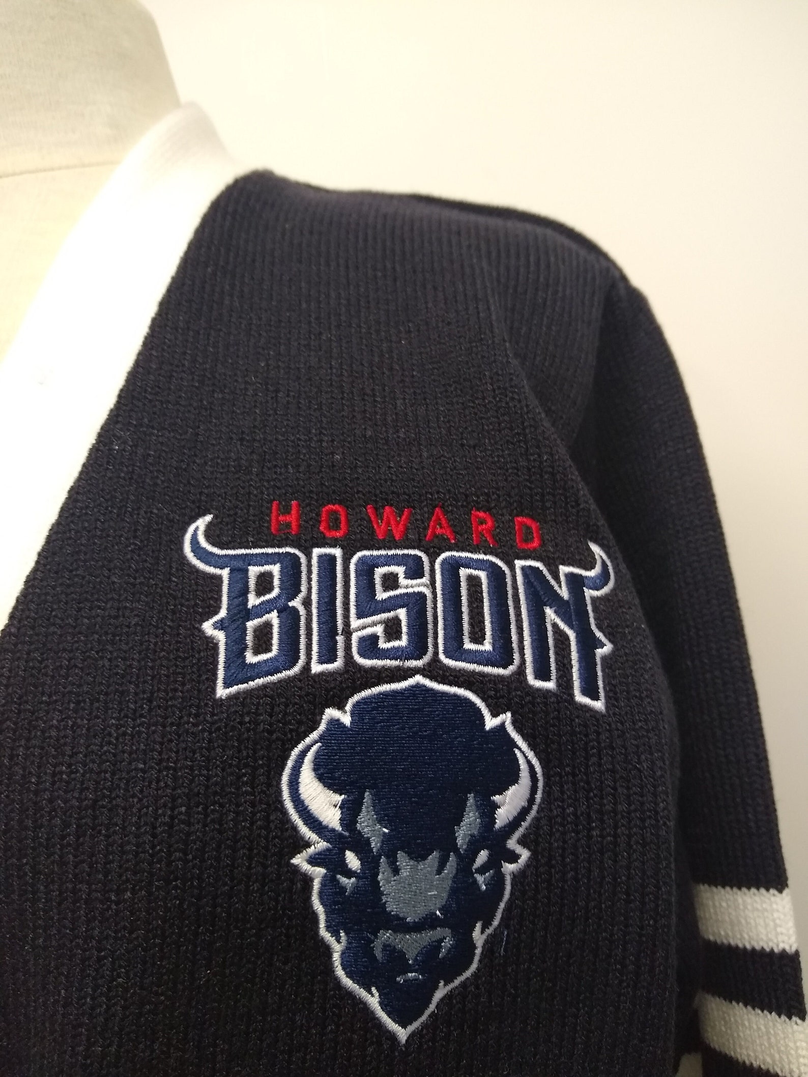 Howard University HU HBCU Cardigan Varsity Sweater Unisex - Etsy