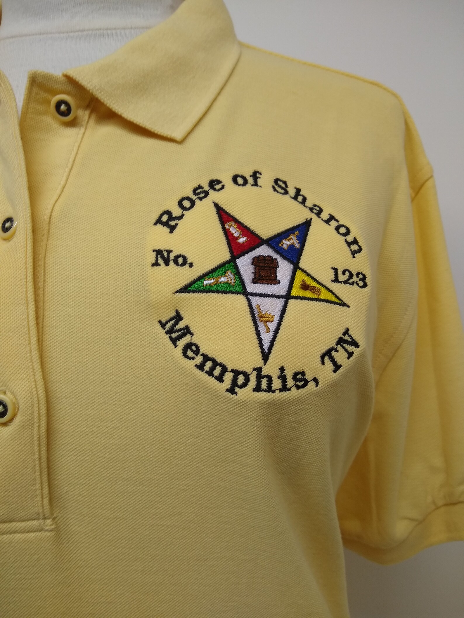OES Chapter Polo Order of the Eastern Star Shirt Chapter Etsy