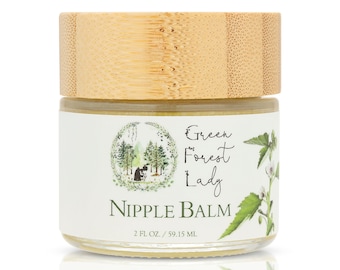 Nipple Balm, Nursing Balm for Sore, Cracked Nipples