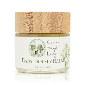 Baby Booty Balm, Diaper Balm, Diaper Rash Cream - 6 ounce