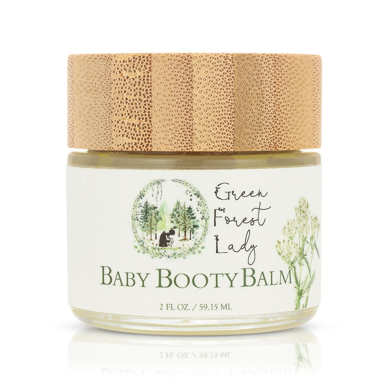 Baby Booty Balm, Diaper Balm, Diaper Rash Cream image 1