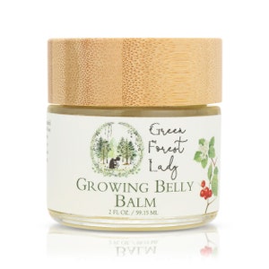 Growing Belly Balm, Stretch Mark Balm, Pregnancy - 2 ounce