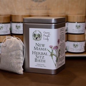 New Mama Herbal Sitz Bath, Bath Tea Bags for Post Partum image 4