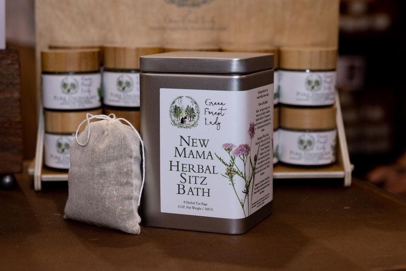 New Mama Herbal Sitz Bath, Bath Tea Bags for Post Partum image 4