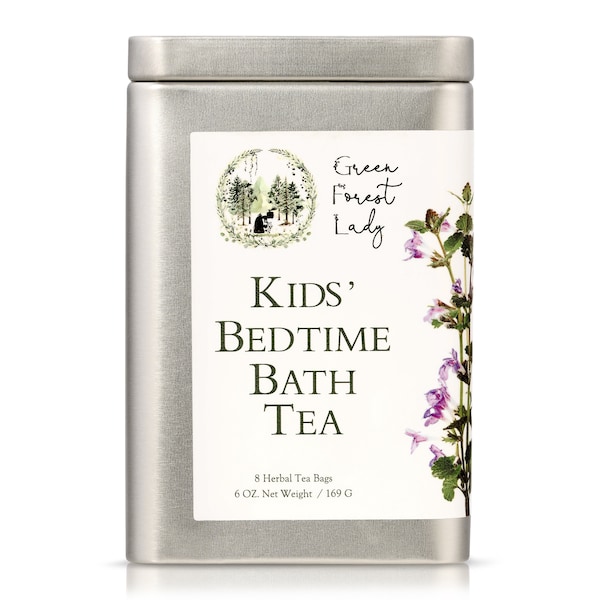 Kids' Bedtime Bath Tea, Herbal Tea for the Bath