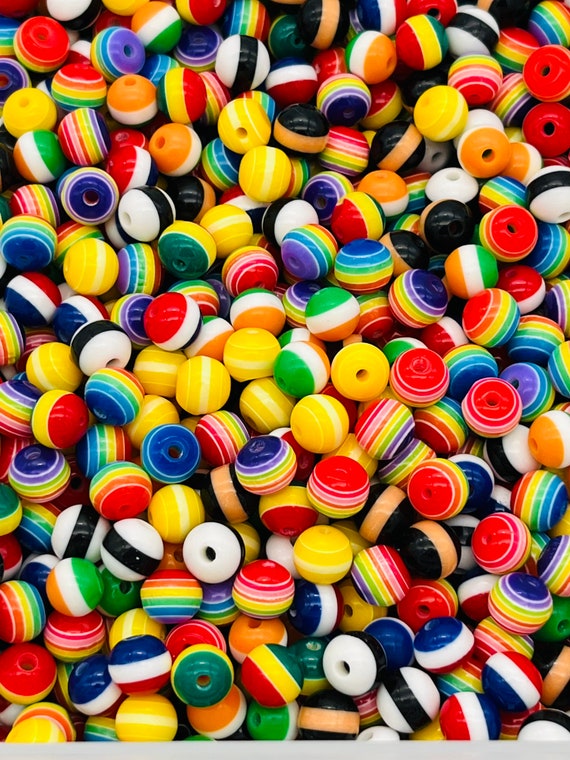 Acrylic beads for jewelry making sale