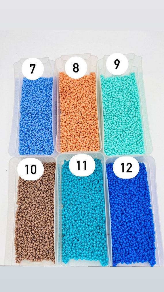 MIYUKI Glass Seed Beads, Japanese Seed Beads, 2mm or 11/0 Seed Beads, Wrap  Bracelet Beads, Seed Beads 