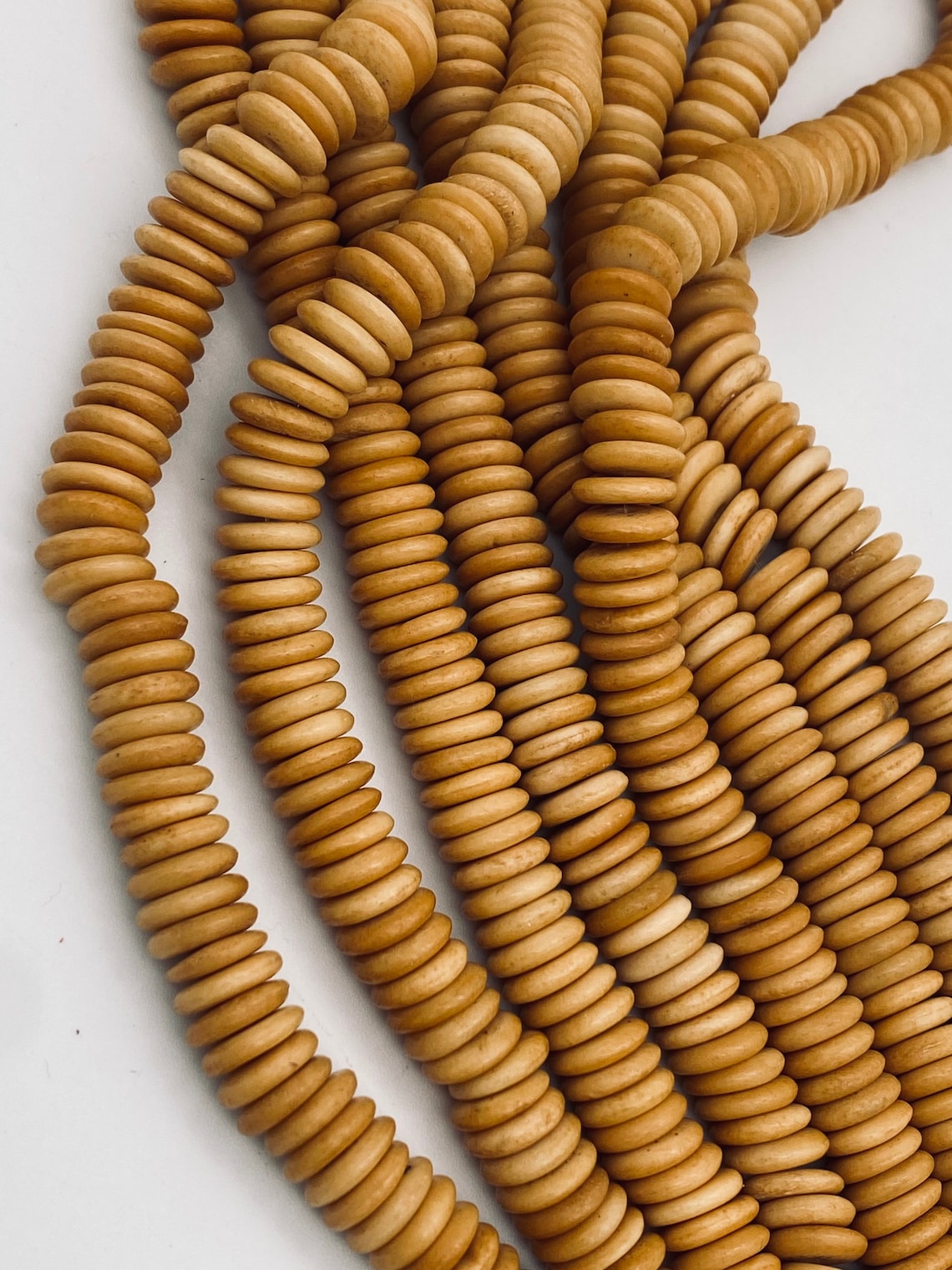 10mm Ox Bone Beads Jewelry Making Beads White Bone Beads Etsy