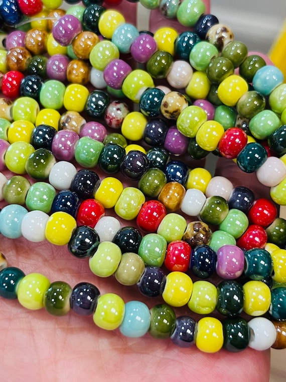 Porcelain beads outlet for jewelry making
