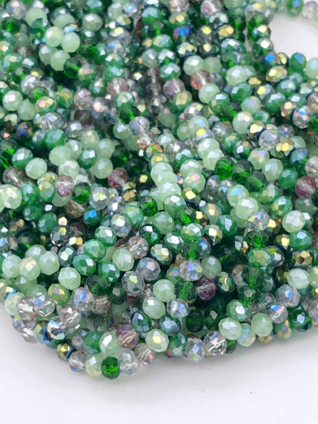 4mm,5mm, 6mm Glass Beads, Jewelry Making Beads, Neon Beads, Pastel Beads,  Bracelet Beads, Glass Jewelry Beads 