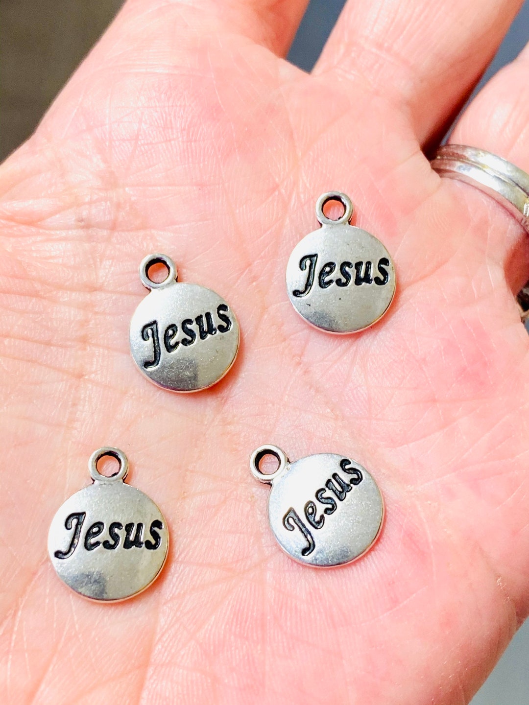 Jesus Charms, Religious Charms, Silver Charms, Charm Bracelets, Jewelry