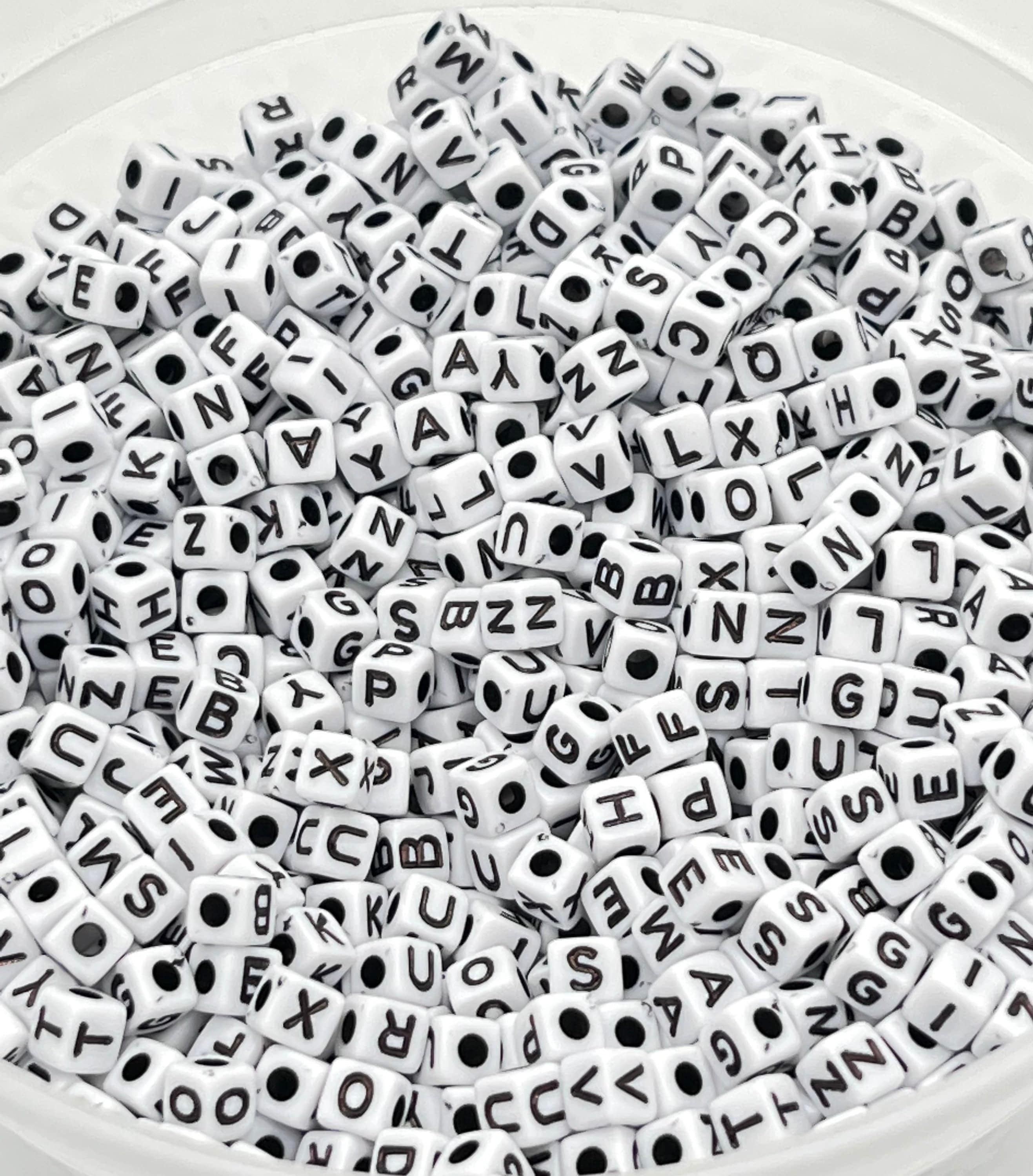 5mm Acrylic Cube Alphabet Letters, Cube Letter Beads, Acrylic Beads, Word  Beads, Alphabet Letters, Cube Alphabet, Beads for Kids 