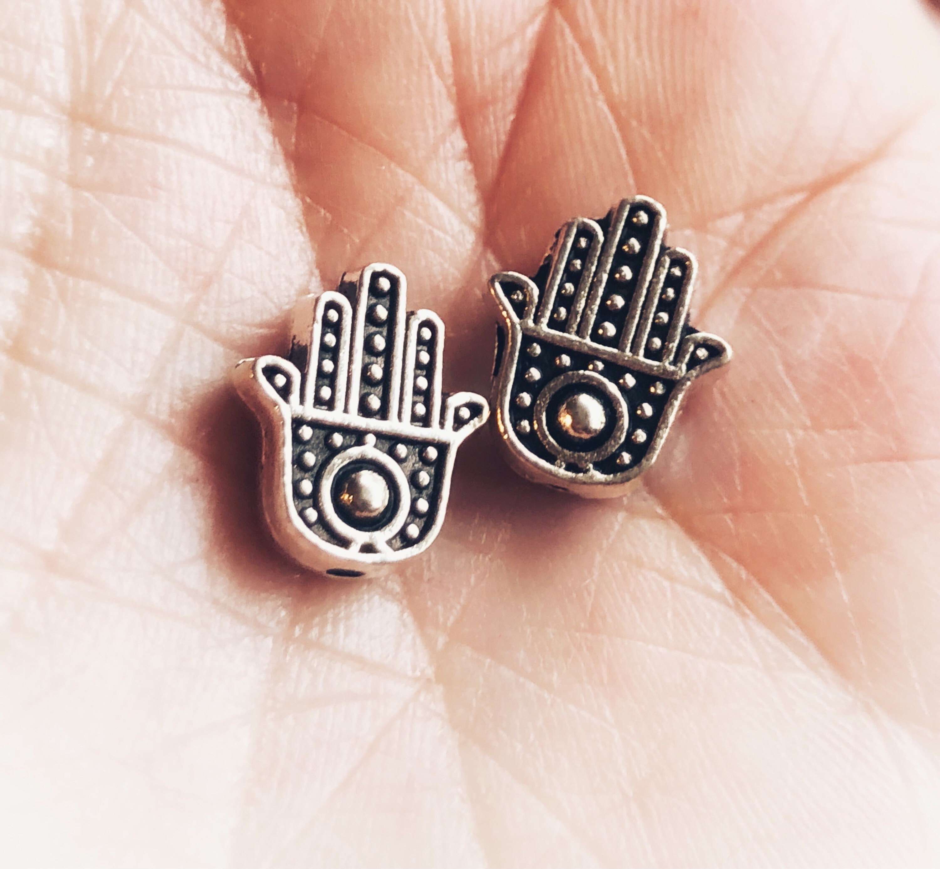 Orecchini Antichi In Oro E Argento Con Diamante Taglio Rosa In Vendita Su 1stDib - Foto 5