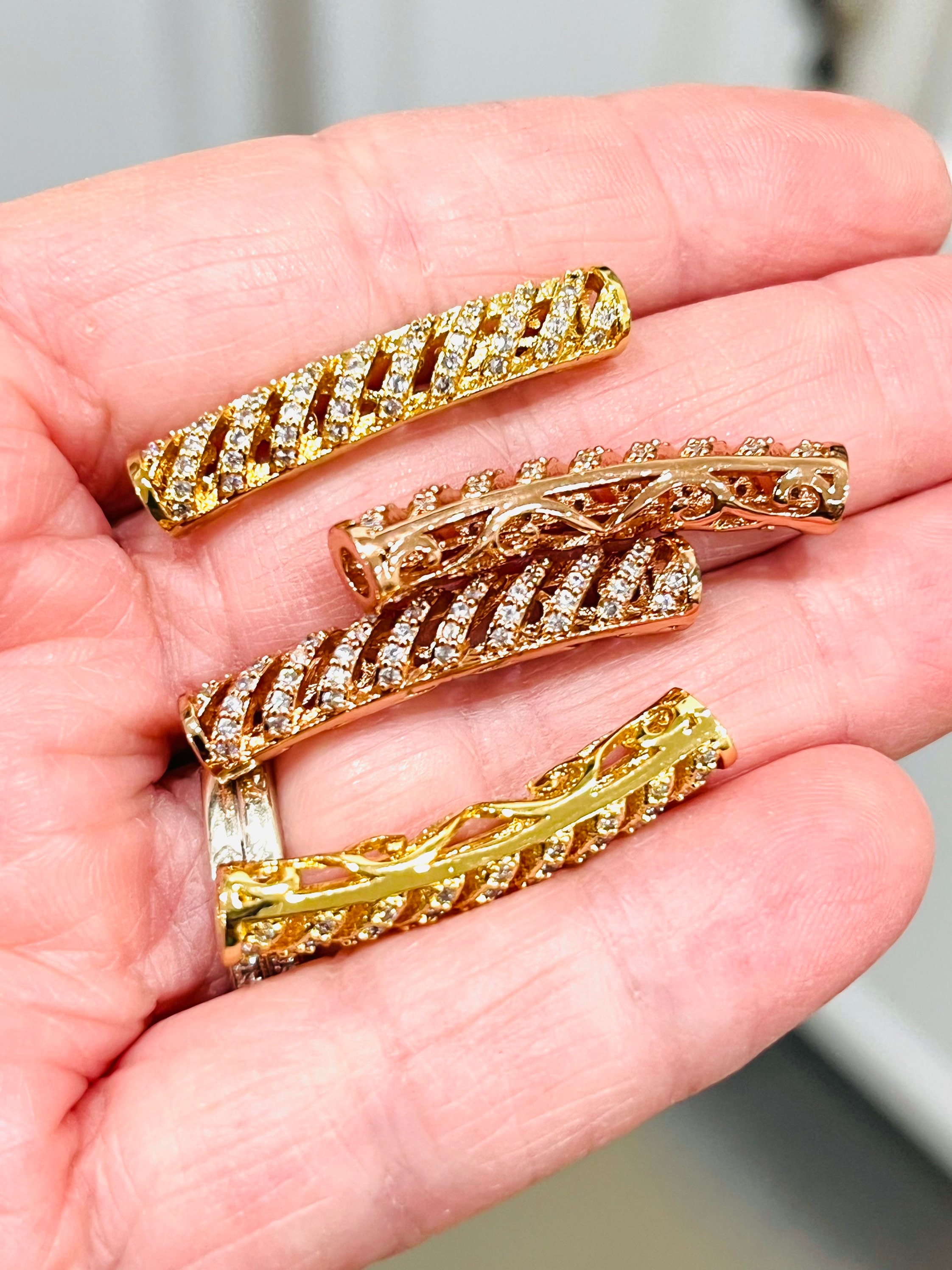 6mm, 8mm, 10mm Gold Plated Daisy Beads, Daisy Spacer Beads, Gold Jewelry  Beads, Bracelet Beads, Spacers, 25 Beads per Pack 