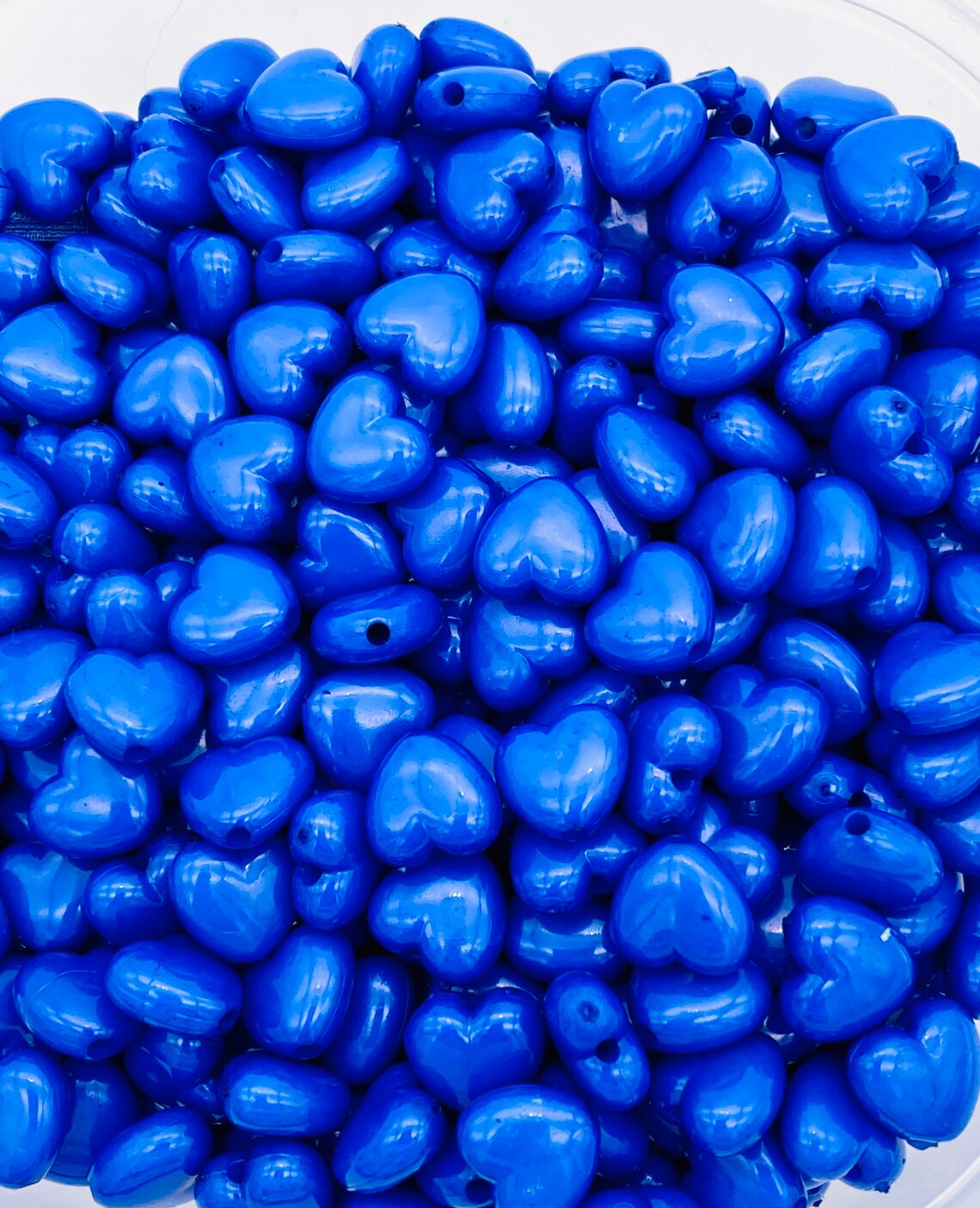 10mm heart shaped beads acrylic beads bracelet beads heart Etsy