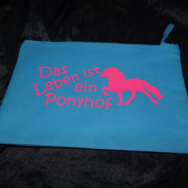 Equidenpasstasche Das Leben ist ein Ponyhof