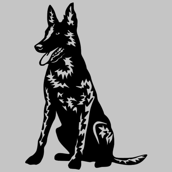 Dog Breed Decal - Etsy