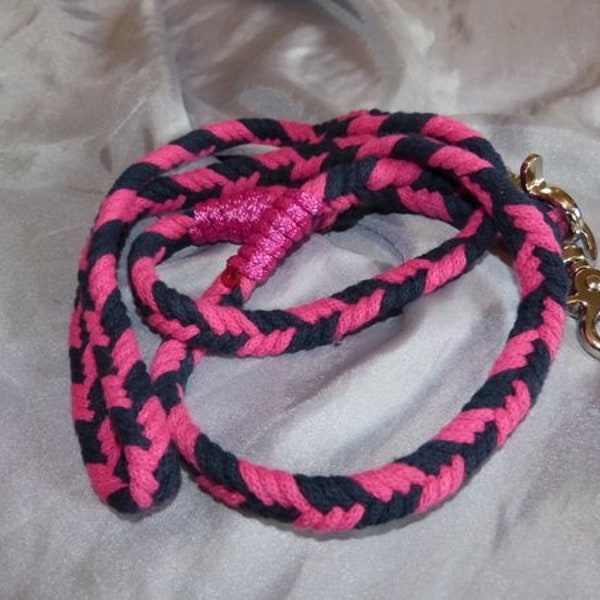 Reins for horses flat "zopf"