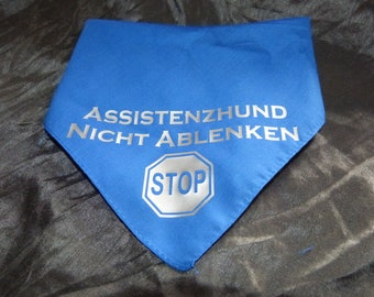 Dog bandana, assistance dog, do not distract