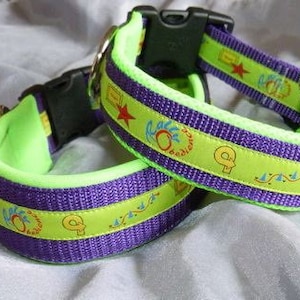 Collar Rally Obedience bright green No. 1
