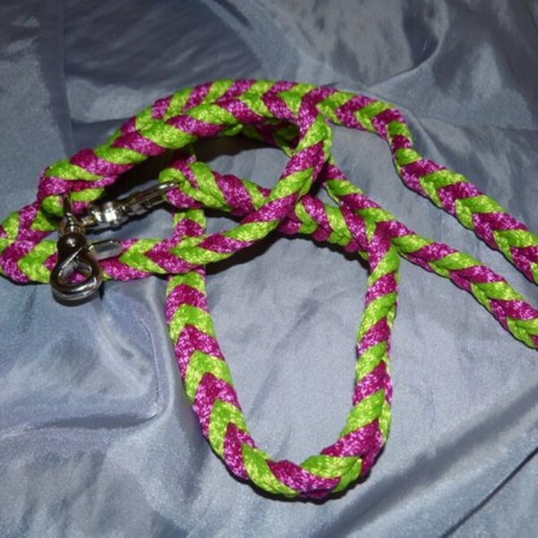 Reins for horses flat "zopf"