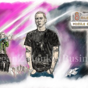 Eminem Art Print