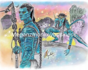 Avatar Art Print