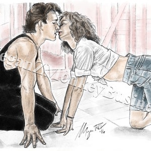 Dirty Dancing Art Print