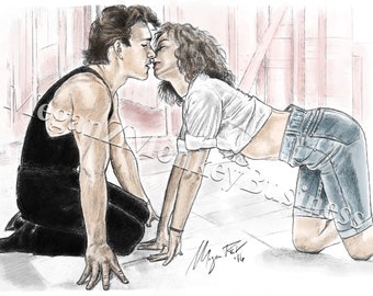 Dirty Dancing Art Print