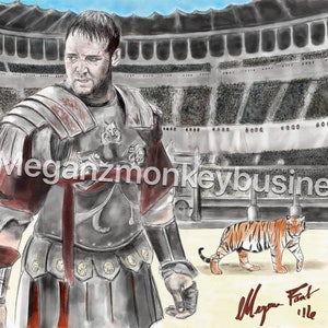 The Gladiator Art Print