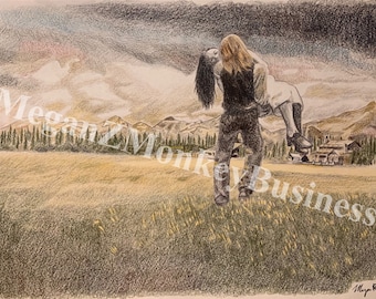Legends of The Fall Art Print