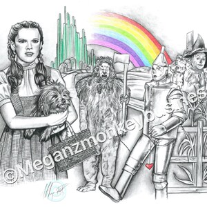The Wizard of Oz Art Print