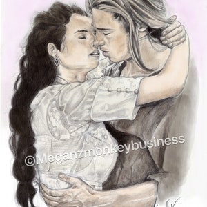 Legends of the Fall - Tristan Ludlow & Susanna Art Print bild 1