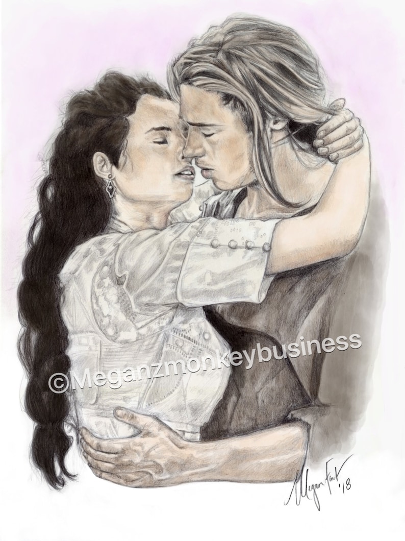 Legends of the Fall - Tristan Ludlow & Susanna Art Print bild 1