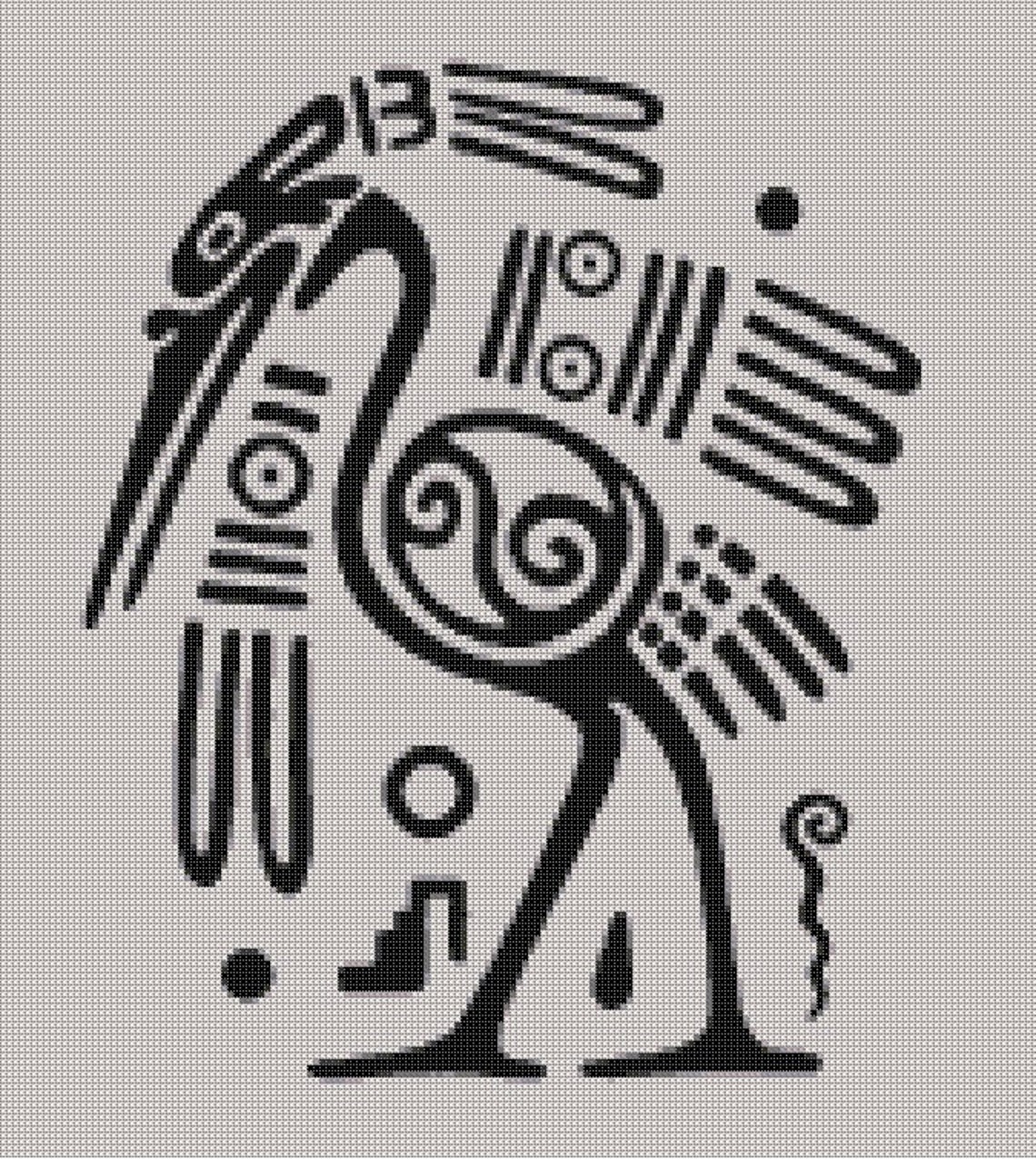 Set of 4 Cross Stitch Patterns Modern Cross Stitch Patterns Etsy