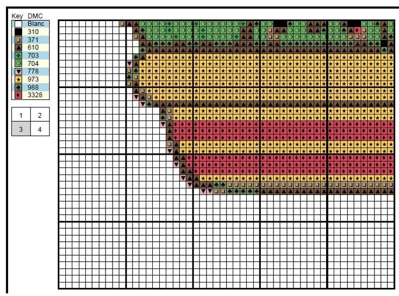 Mini Cactus cross stitch pattern Flower cross stitch sampler Modern cross stitch chart Easy cross stitch PDF Coupon Code instant download