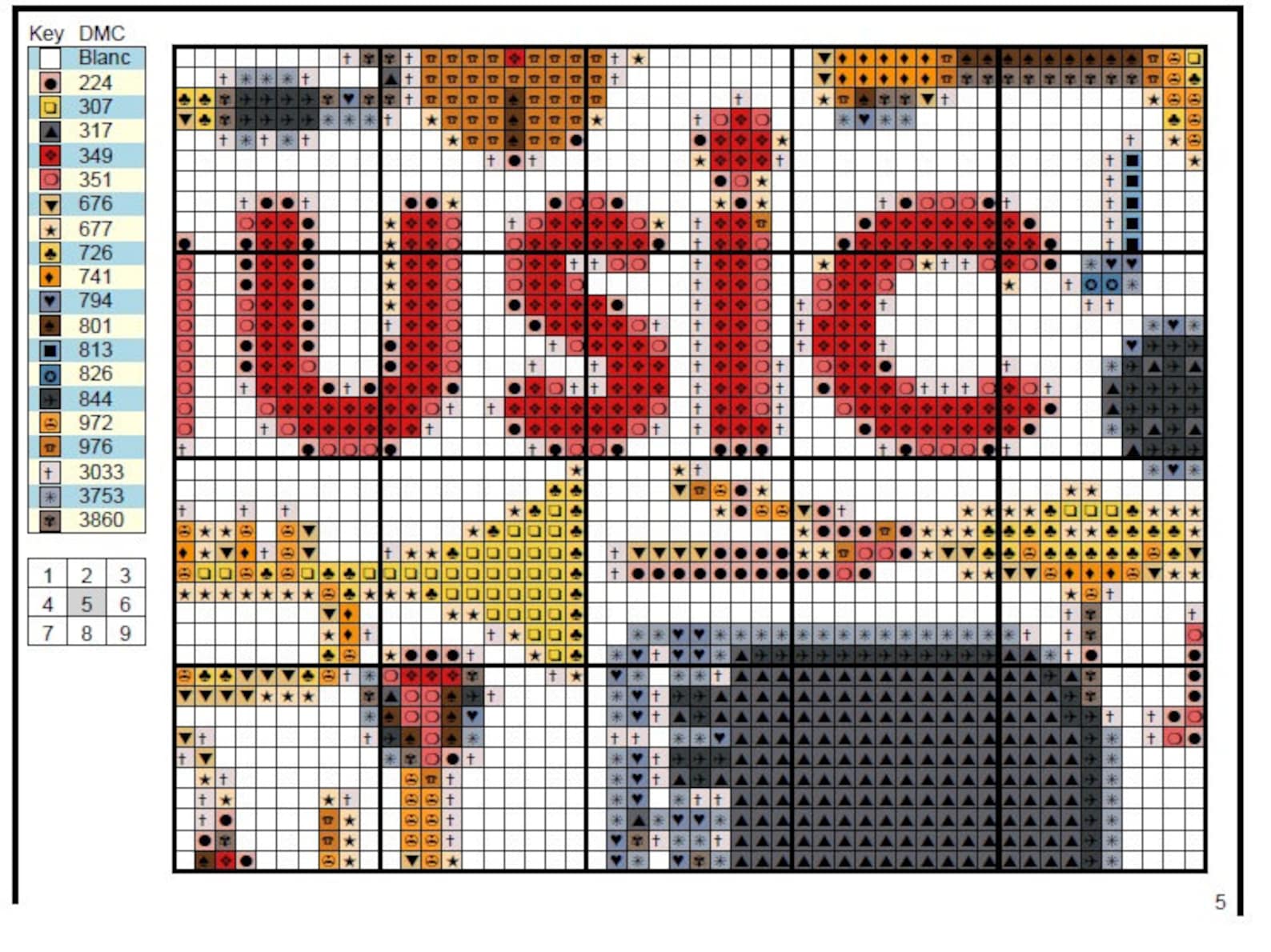 Music Cross Stitch Pattern Silhouette Musical Instruments - Etsy
