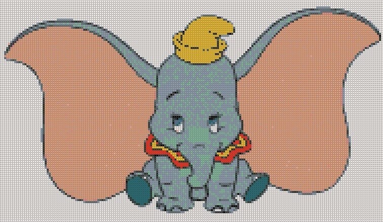 Free Dumbo Counted Cross Stitch Patterns A Baby Dumbo Crochet Pattern Free Dumbo Counted Cross Stitch Patterns A Baby Dumbo Crochet Pattern